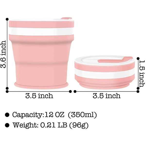 350ML Foldable Silicone Cup