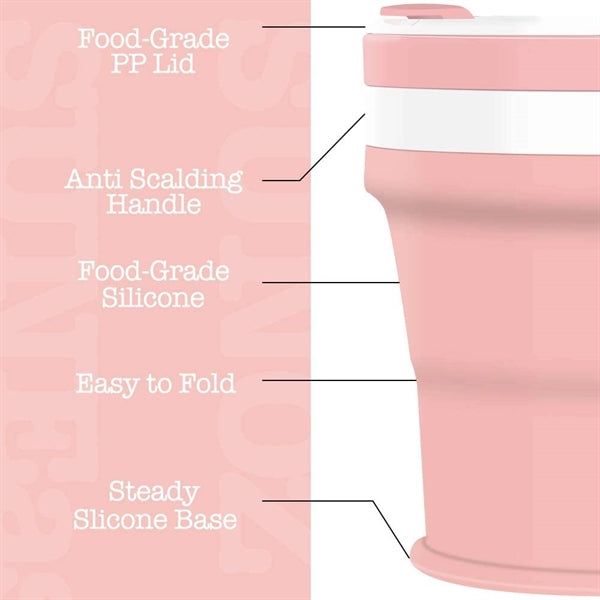 350ML Foldable Silicone Cup