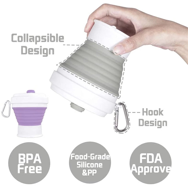 350ML Foldable Silicone Cup