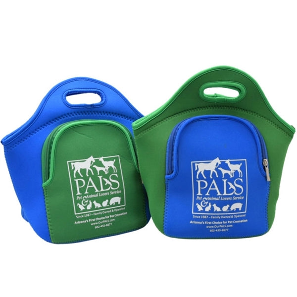 Neoprene Lunch Tote With Side Pocket