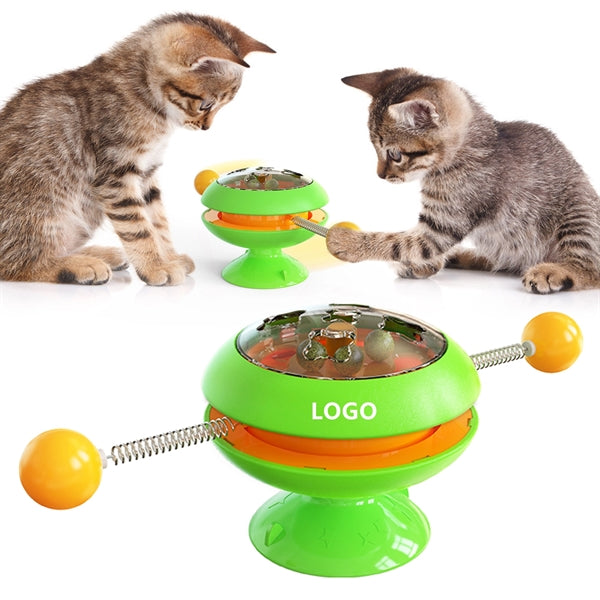 Funny Cat Stick Multifunctional Turntable Catnip Toy
