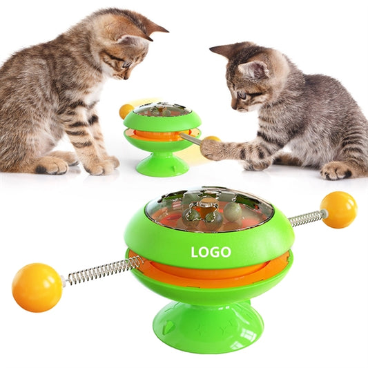 Funny Cat Stick Multifunctional Turntable Catnip Toy