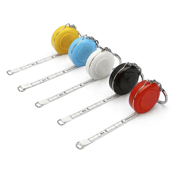 60" Round Tape Measure With Key Ring