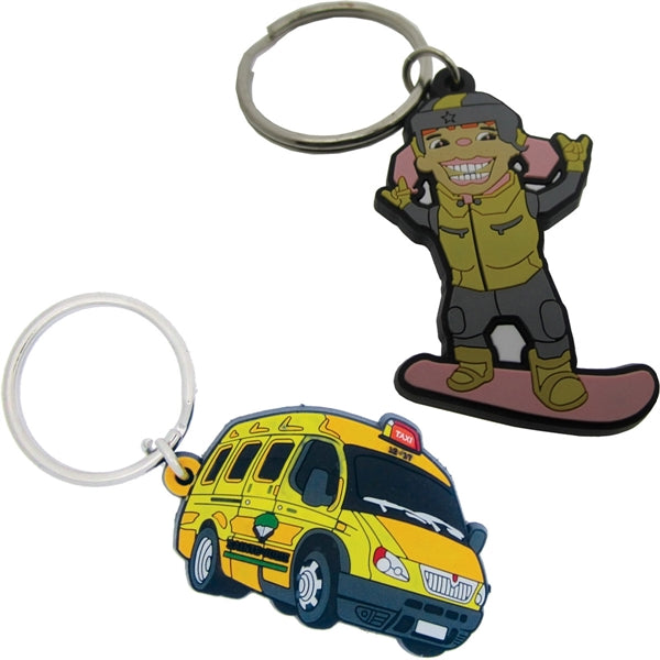 PVC Fob with Keyring