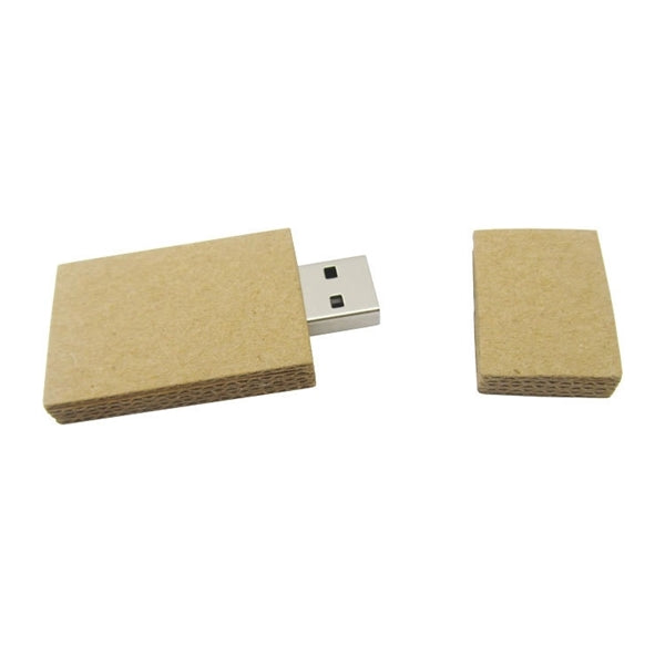 Recycled Paper USB Flash Drive With Customized Brand