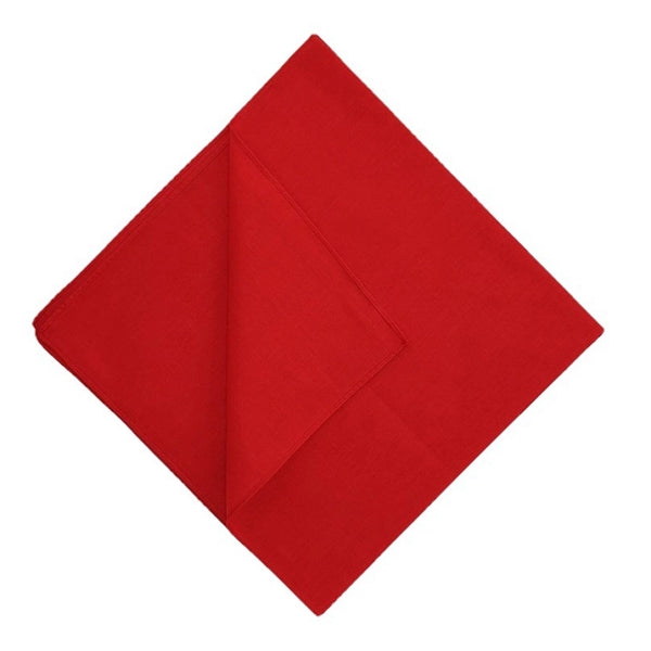 100% Cotton Solid Color Premium Bandanna