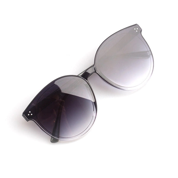 Plastic Frame Transparent Sunglasses