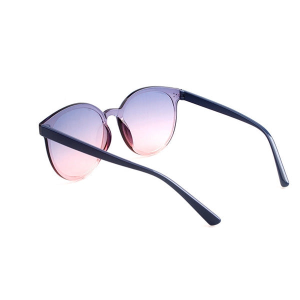 Plastic Frame Transparent Sunglasses