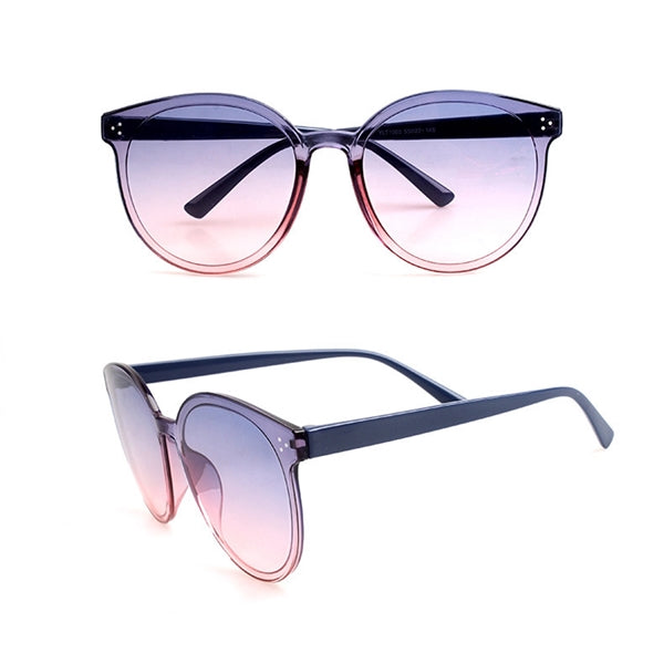 Plastic Frame Transparent Sunglasses