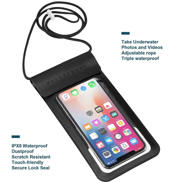 Outdoor waterproof mobile phone bag