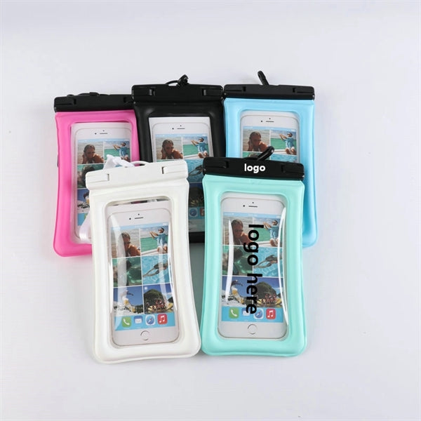Waterproof Cellphone Pouch With Armband & Lanyard