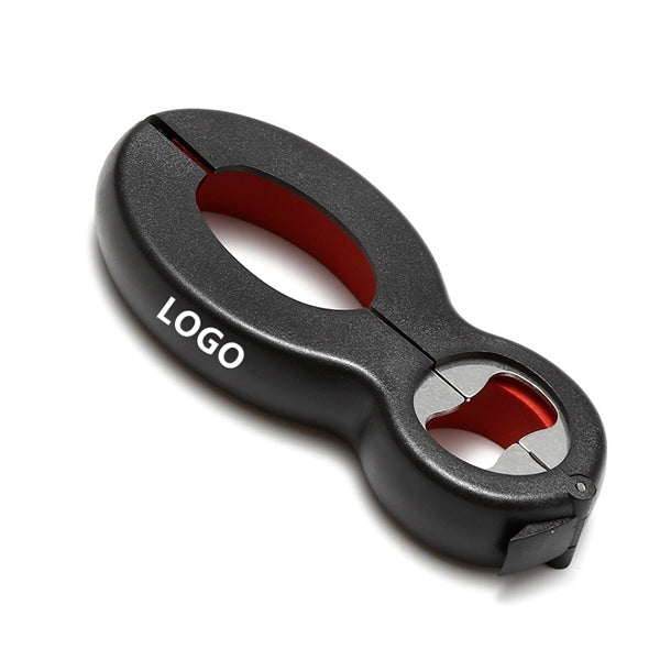 Multifunctional 6-in-1 can opener