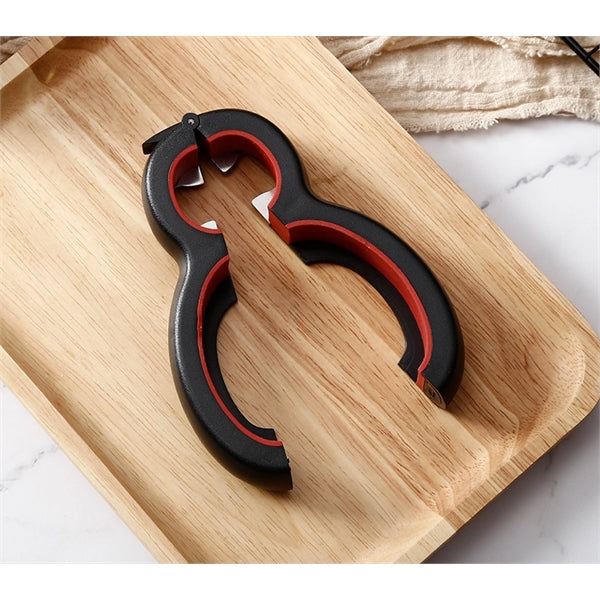 Multifunctional 6-in-1 can opener