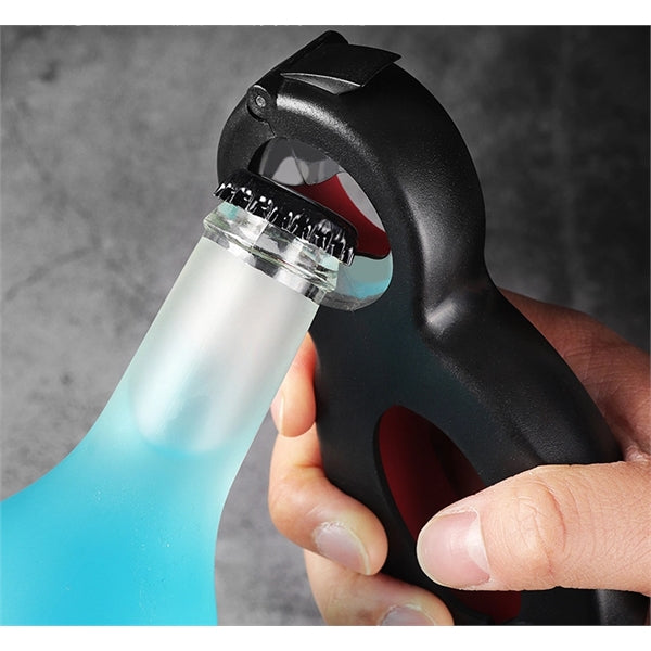 Multifunctional 6-in-1 can opener