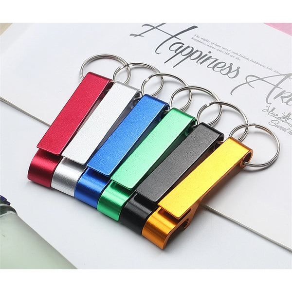 Bottle opener keychain beer open aluminum alloy