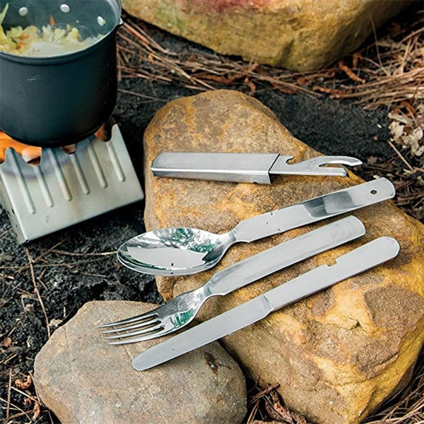 Portable Fork Spoon Knife Set