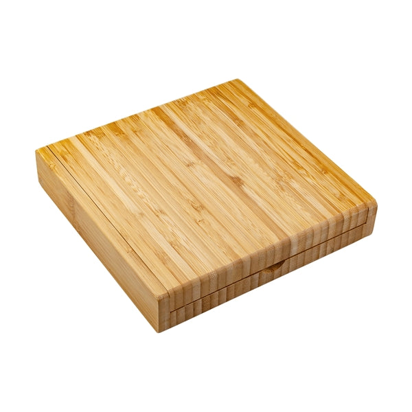 Delight Bamboo Cheese Set with 4 Tools
