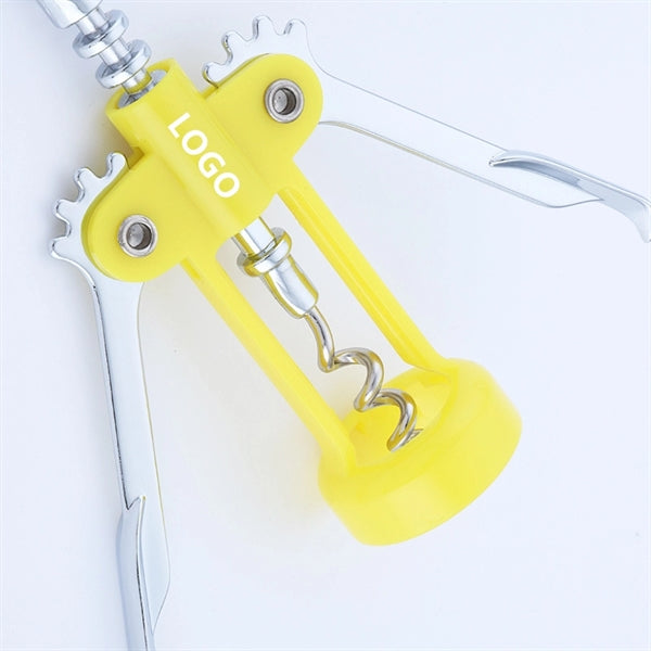 Wine zinc alloy bottle opener