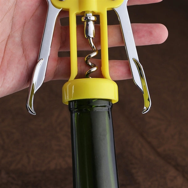 Wine zinc alloy bottle opener