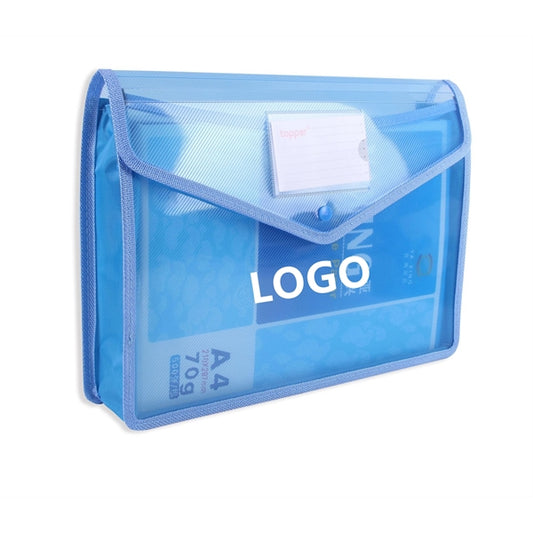 Thin transparent PPA4 file bag