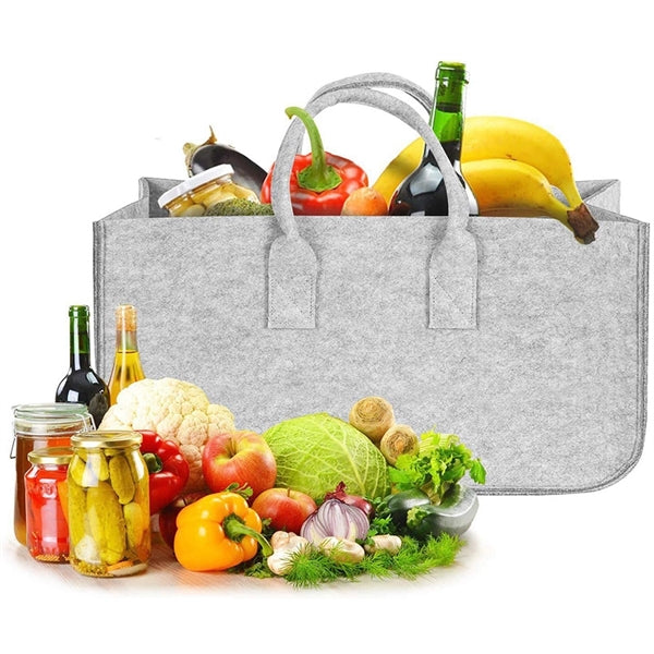 Felt Storage Shopping Haddbag Firewood Basket Bag