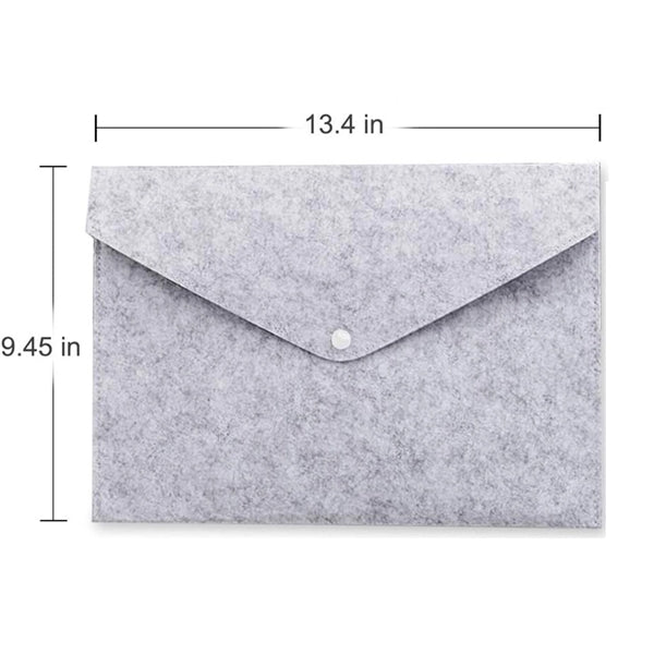 Portable Durable Felt Holder Envelop Document Bag