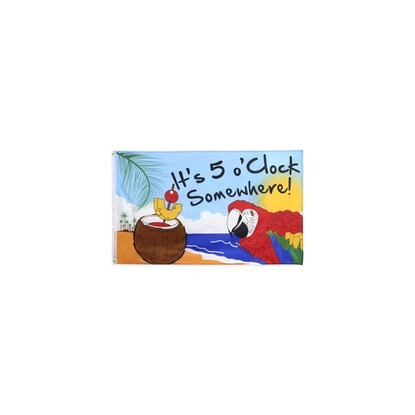 Digitally Printed Single Reverse Knit Poly Flag(3' x 5')