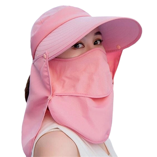Sun Cap with Neck Flap, Fishing Hat with UPF 50+
