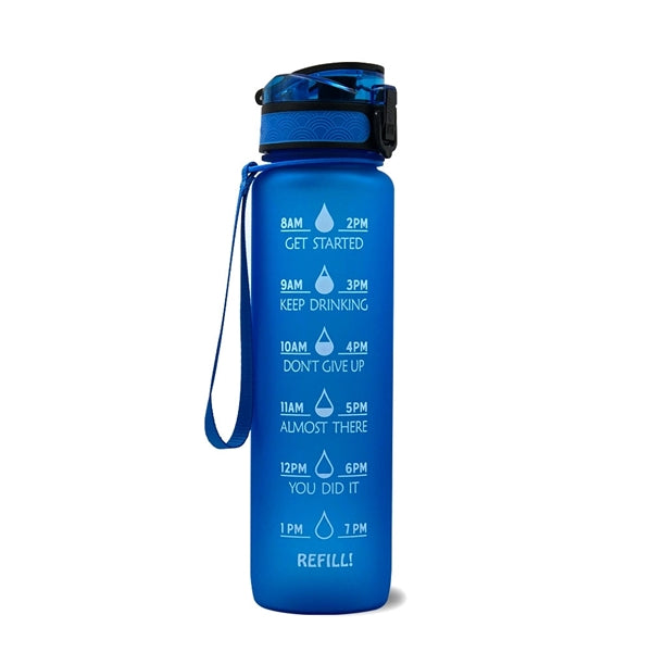 Time Scale Reminder Cup Water Bottle With Bounce Cover