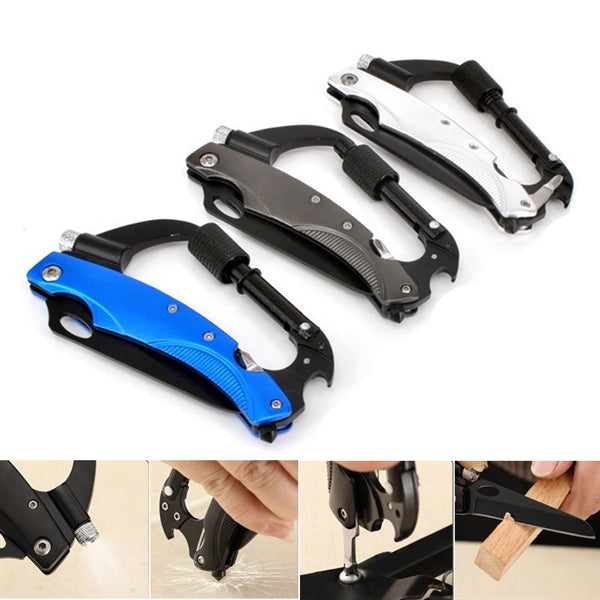 Multifunctional carabiner camping supplies