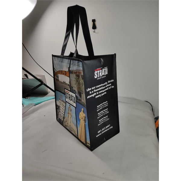 Hot Sell Non-Woven Matte Laminated Full Colors Grocery Bag