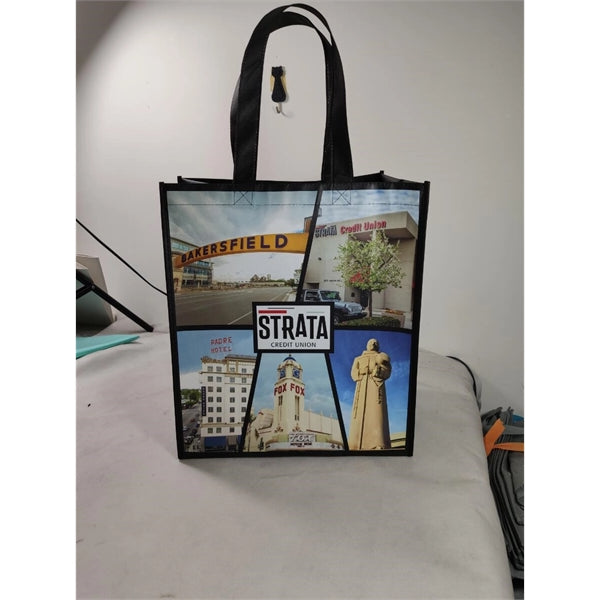 Hot Sell Non-Woven Matte Laminated Full Colors Grocery Bag