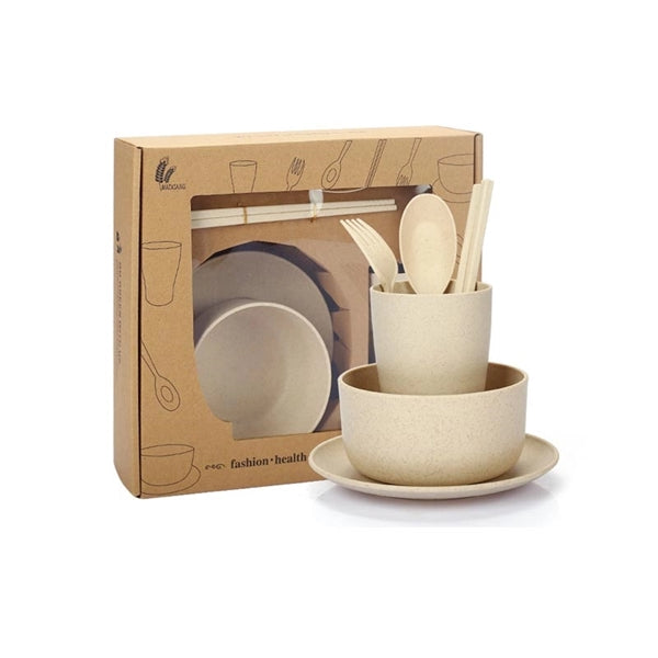 Biodegradable Wheat Straw Cutlery Set
