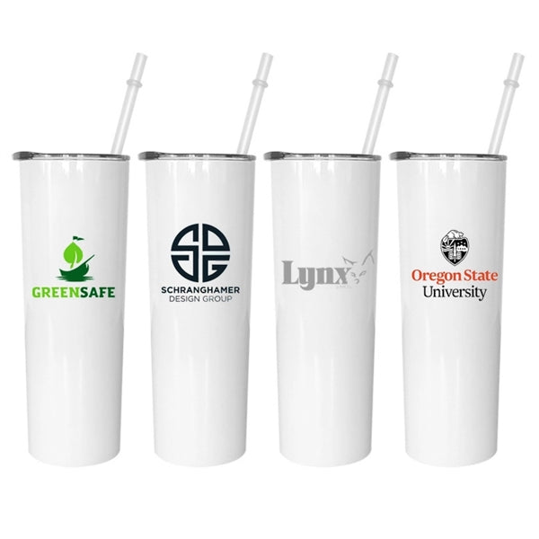 20 oz Insulated Stainless Steel Skinny Tumbler