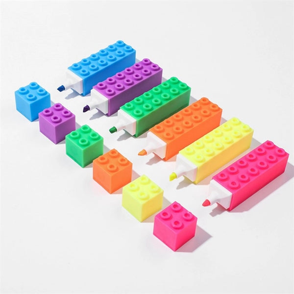Building Block Highlighter Pen