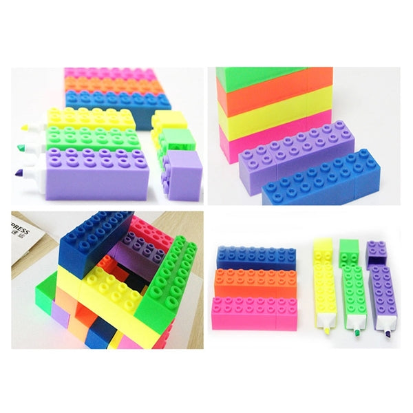 Building Block Highlighter Pen