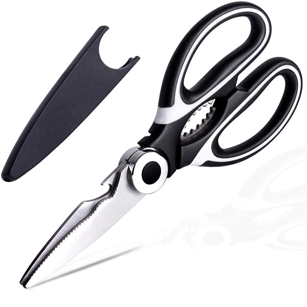 Multi Purpose Stainless Steel Kitchen Scissors with Cover