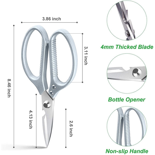 Multipurpose Stainless Steel Kitchen Scissors