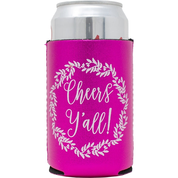 Metallic Neoprene Can Cooler