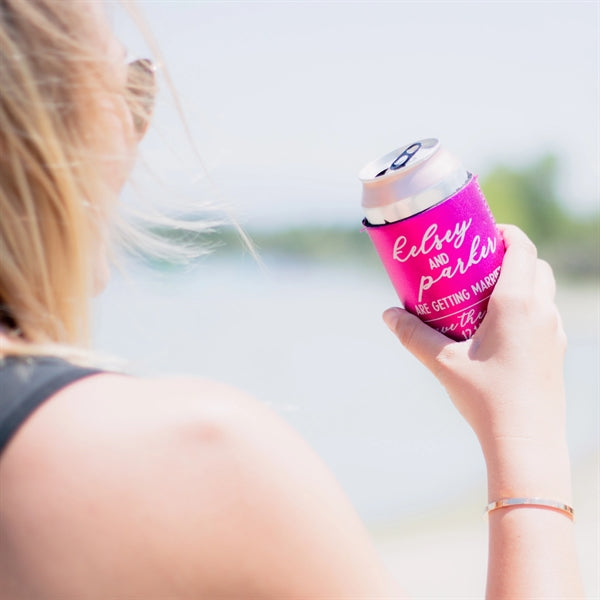 Metallic Neoprene Can Cooler