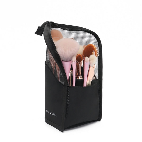 Portable Waterproof Travel Organizer Makeup Brush Holder Bag
