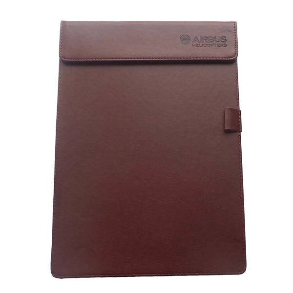 A4 Classic PU Leather Magnetic Clipboard Writing Board