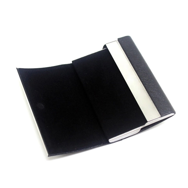 PU Metal Business Card Holder