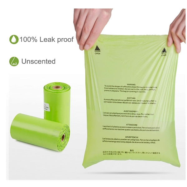 Dog Degradable Waste Bags 15 Count Per Roll
