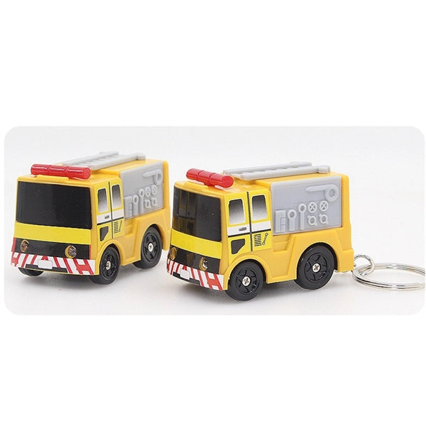 Fire Truck LED Light Keychain