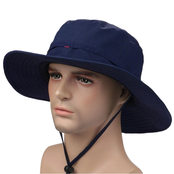 Wide Brim Sun Hat Outdoor UV Protection Safari Cap