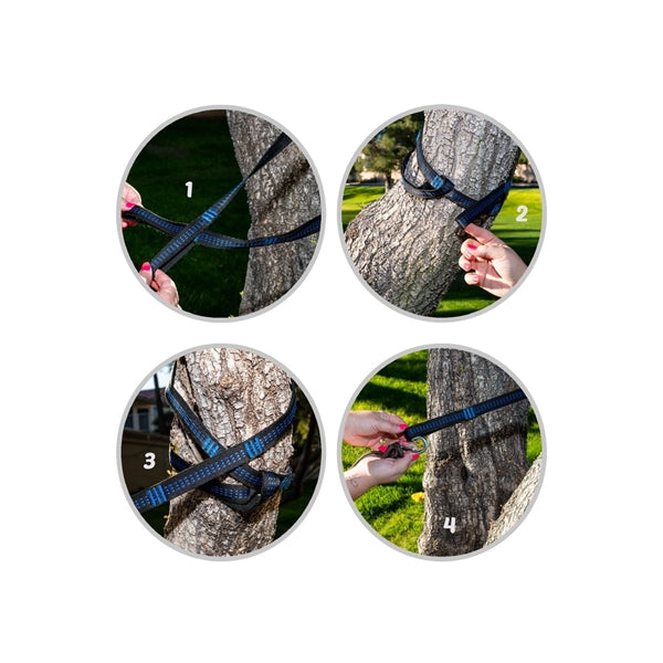 Single Hammocks with 2 Tree Straps