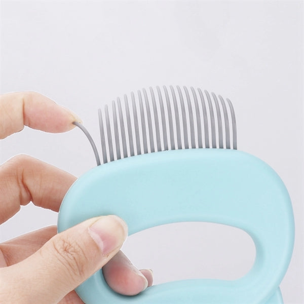 Cat hair massage comb