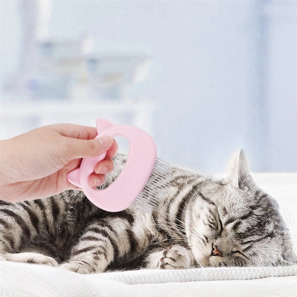 Cat hair massage comb