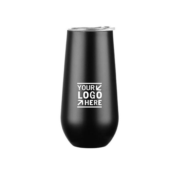 6oz Stemless Champagne Flutes Tumbler